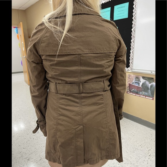 H&M short trench coat brown, size 6 - Picture 16 of 16